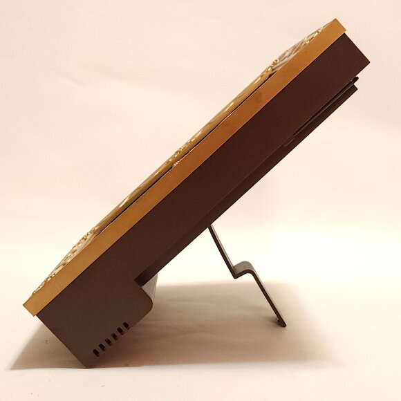 VINTAGE Mr. Christmas Snowing Scenes Magical Photo Frame Musical Moving Snow - Picture 9 of 11